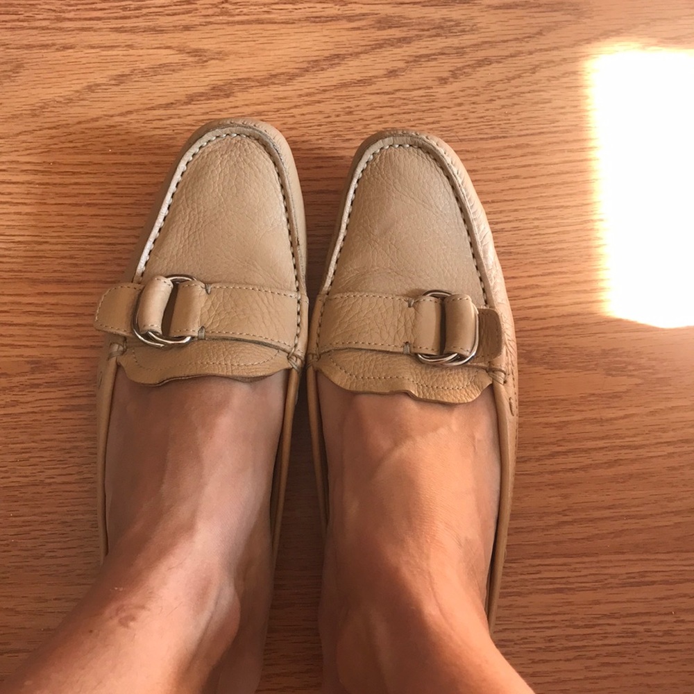 Prada slip on driving shoe